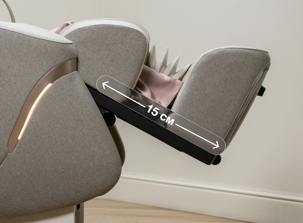 The leg section of the chair Orlauf Alfa