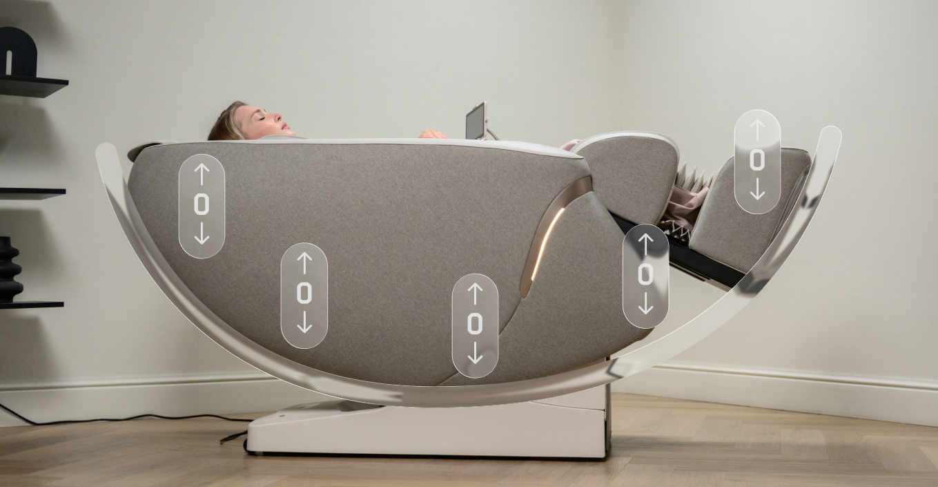 Mode Zero-G in the armchair Orlauf Alfa